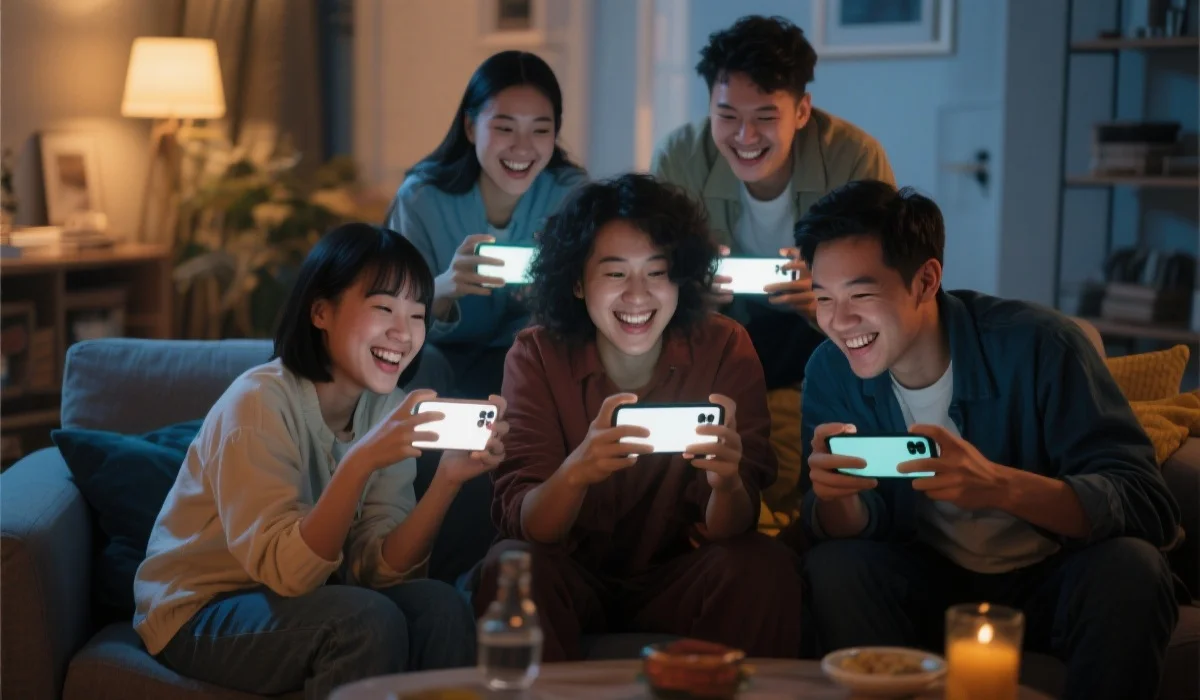 朋友们一起享受手游乐趣
